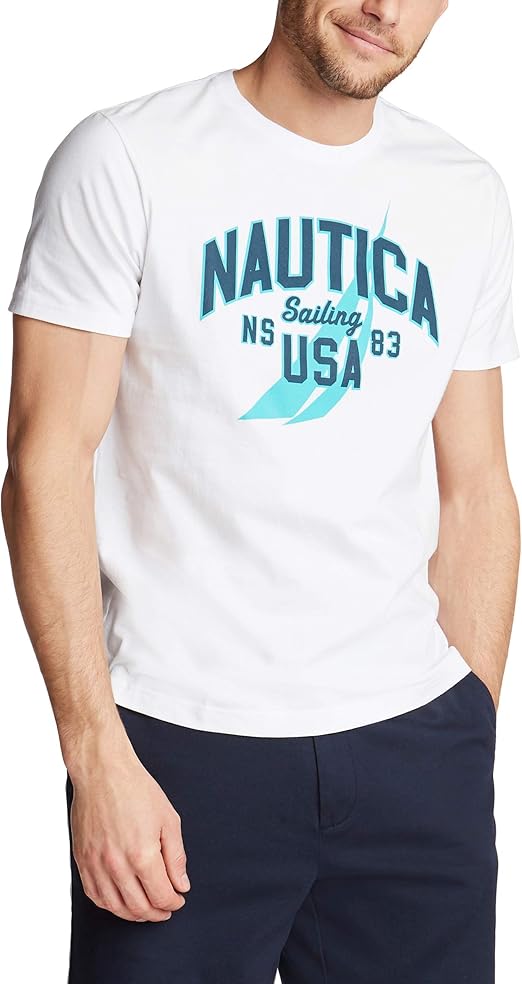camiseta nautica hombre
