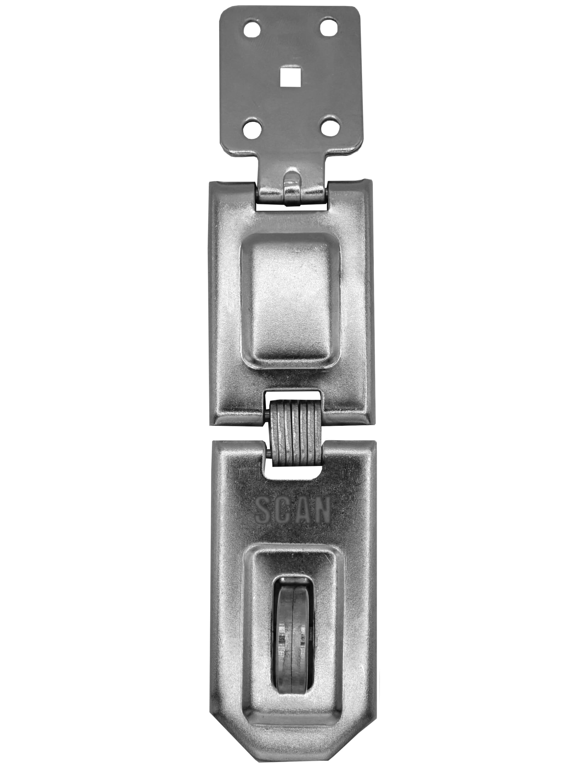 SCAN SCAPHSH158 Hasp & Staple, Grey