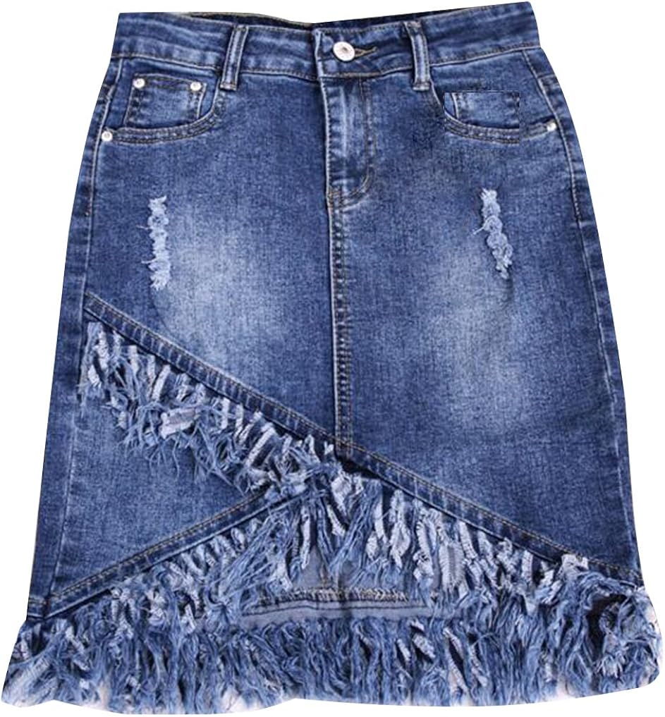 make a jean skirt