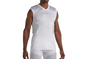 Under Armour Gameday Pro 5-Pad Football Shirt, Comfortable Compression & Protection for Practice & Game Day, Adult Men's
