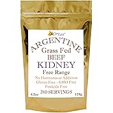Argentine Beef Kidney Powder Grass Fed & Finished 4.2 Ounces 240 Servings