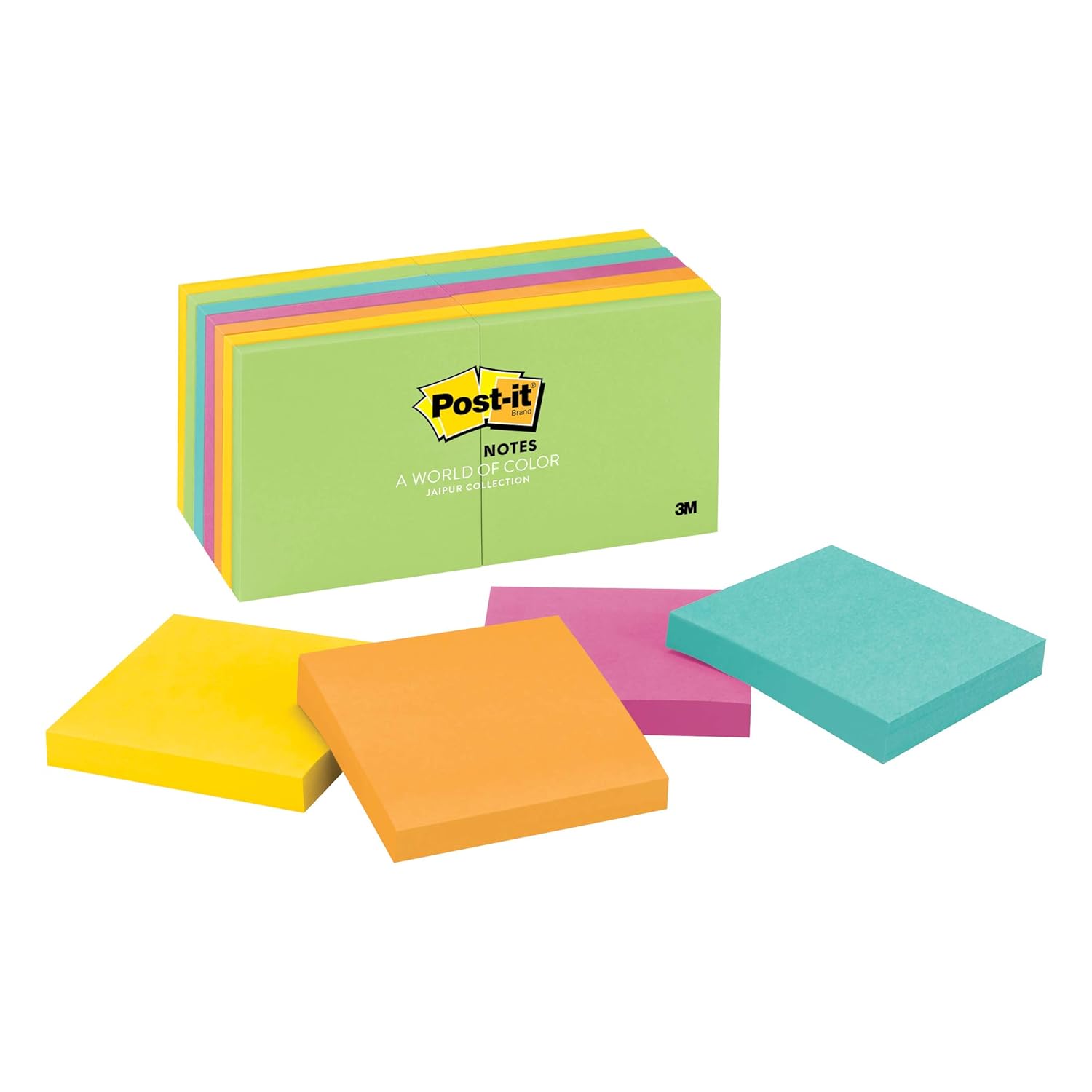 PostIt Notes 3 inch x 3 inch, Ultra Collection, 14Pads per Pack