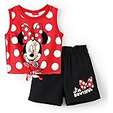 DISNEY Frozen Princess Minnie Stitch Girl Clothes Long Sleeve Knot Front Sweatshirt Flare Pants Fall 2 Piece Outfit 2-9Y