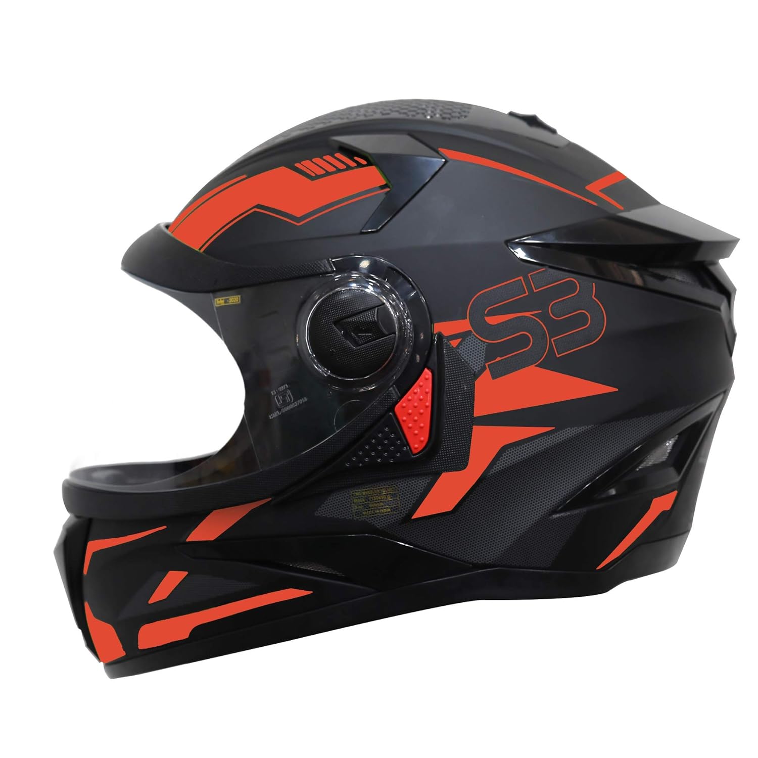 Steelbird SBH17 Terminator ABS Material Shell Full Face Graphic Helmet