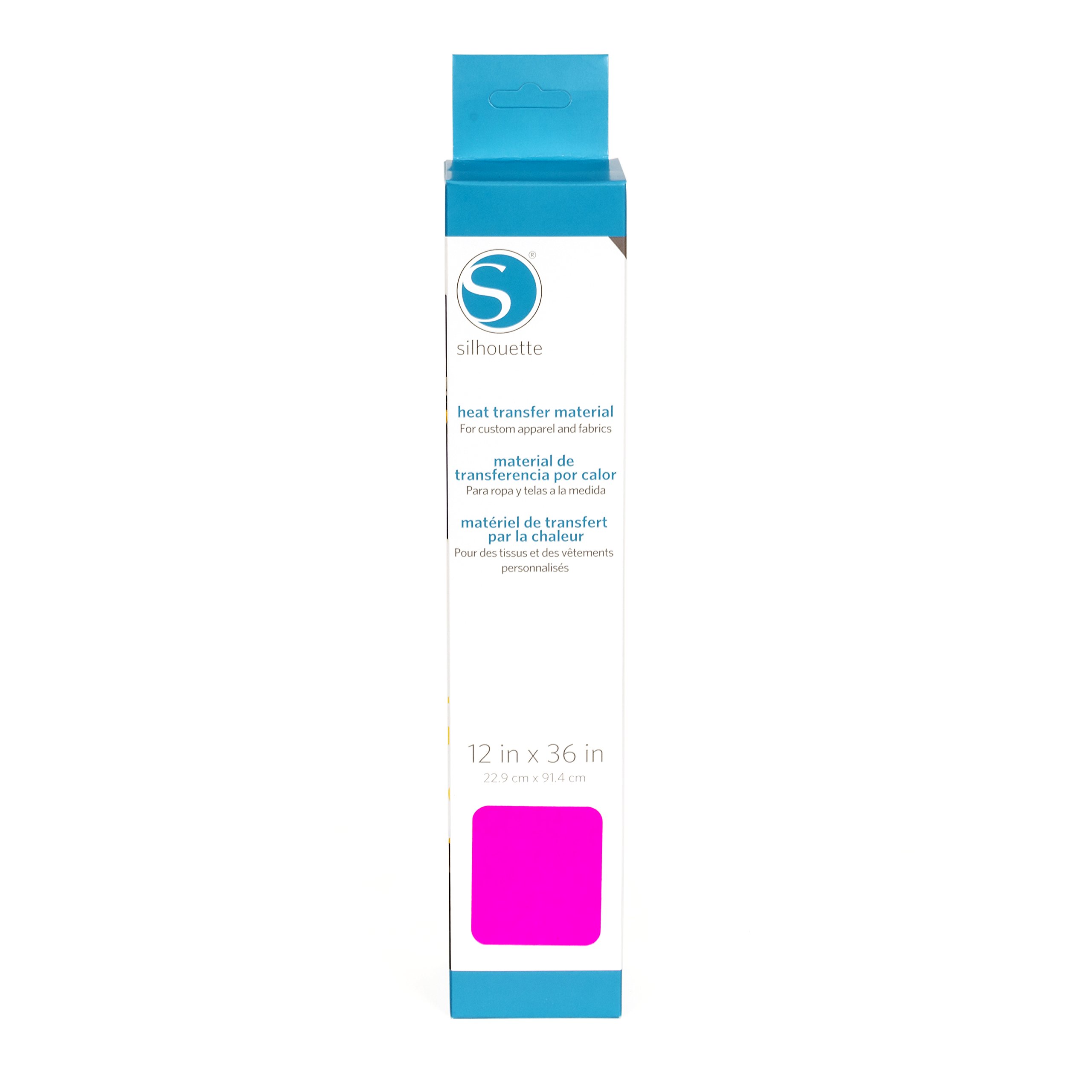 Silhouette Smooth Heat Transfer Material 12 x 36-inch Neon Pink, Acrylic, 6.35x6.47x34.92 cm