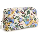 Vera Bradley Medium Cosmetic Bag, Gardenia Garden