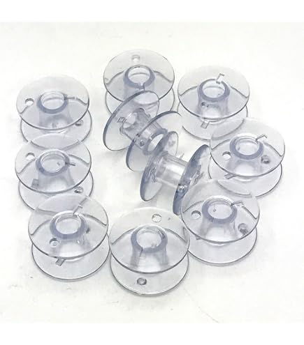 20PCS Plastic Bobbins Compatible With Elna, Babylock, Simplicity Sewing Machines - Part #493555 - View #7