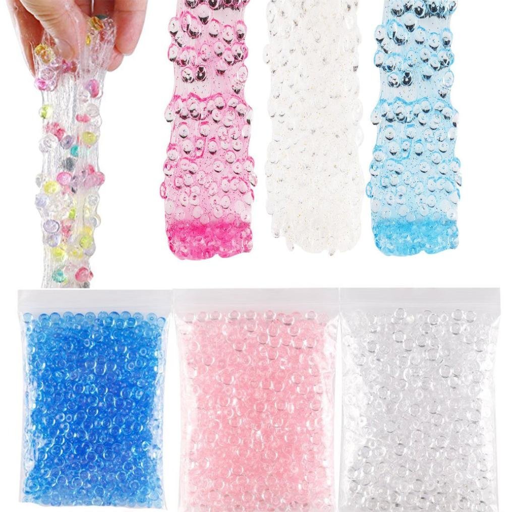 E Scenery 3 Packs Fishbowl Beads For Slime Plastic Fish Bowl