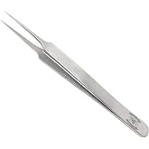 Scientific Labwares Stainless Steel Lab Forceps with Tapered Ultrafine Tips