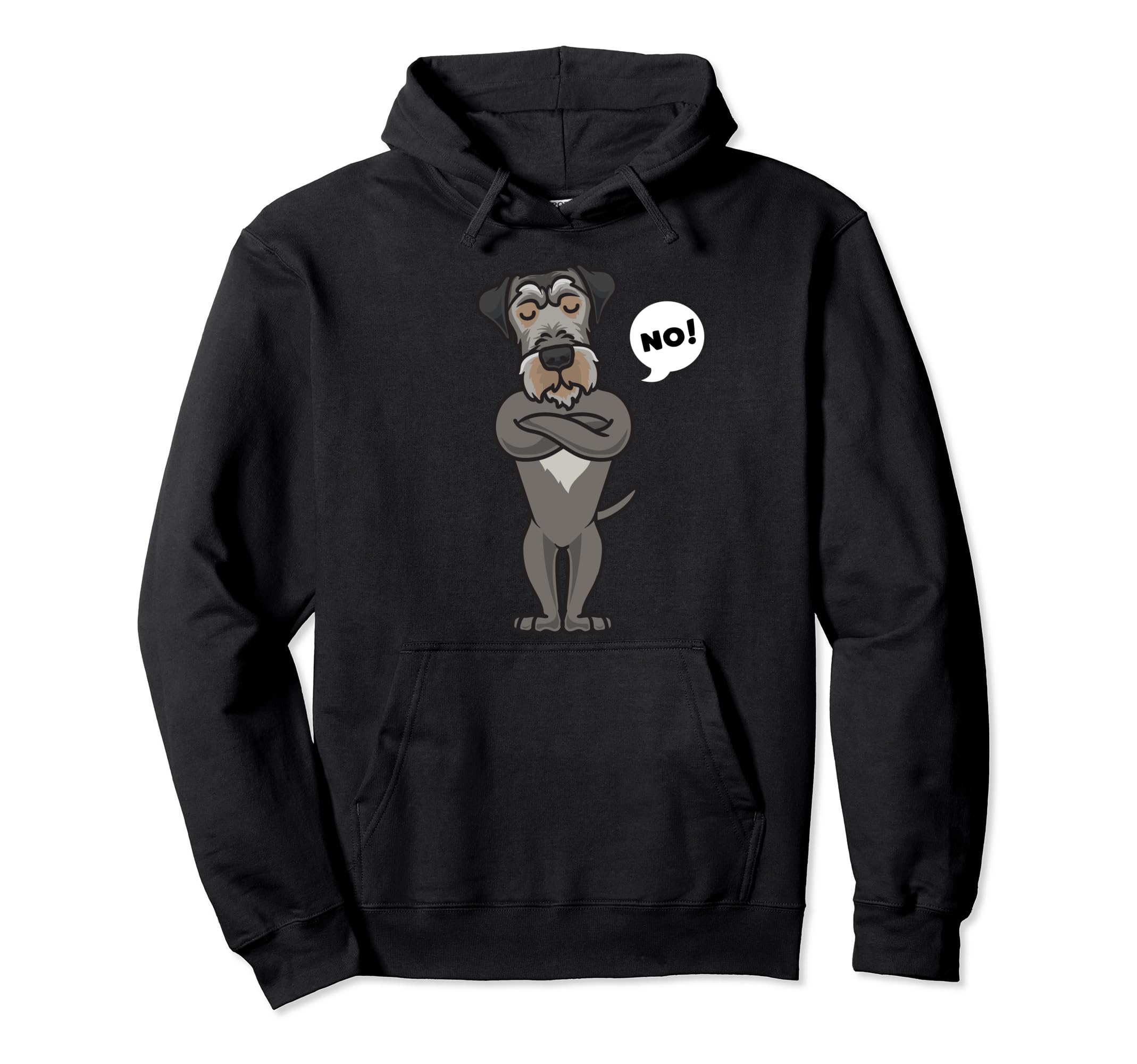 Stubborn Irish Wolfhound Dog Funny Pullover Hoodie
