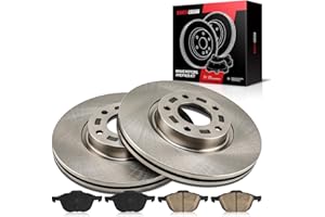 Torchbeam 11.8" Front Brakes and Rotors Kit Brake Kit Compatible with Mazda 2004-2009 3 2.3L, Mazda 2006-2010 2012 5, Mazda 2010-2013 3 2.5L, 31363 D1044