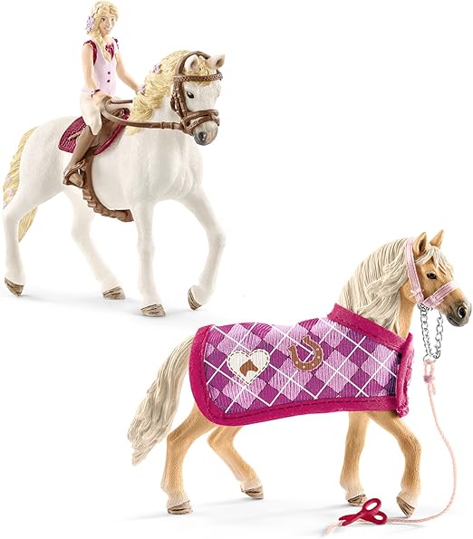 schleich horse club 42431 sofias mode kreation pferd pferdezubehor tiere dinosaurier spielzeug
