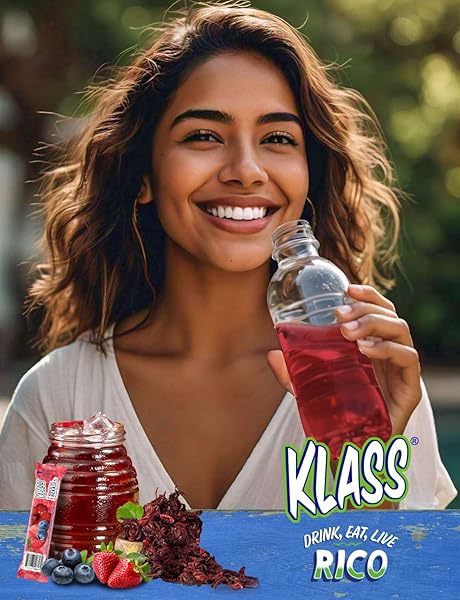 KLASS AGUAS FRESCAS POWDERED DRINK MIX | 44 SUGAR FREE POWDER PACKETS | FLAVORS – CUCUMBER LIMEADE PINEAPPLE TANGERINE STRAWBERRY WATERMELON & HIBISCUS BERRIES – WATER ENHANCER TO GO!