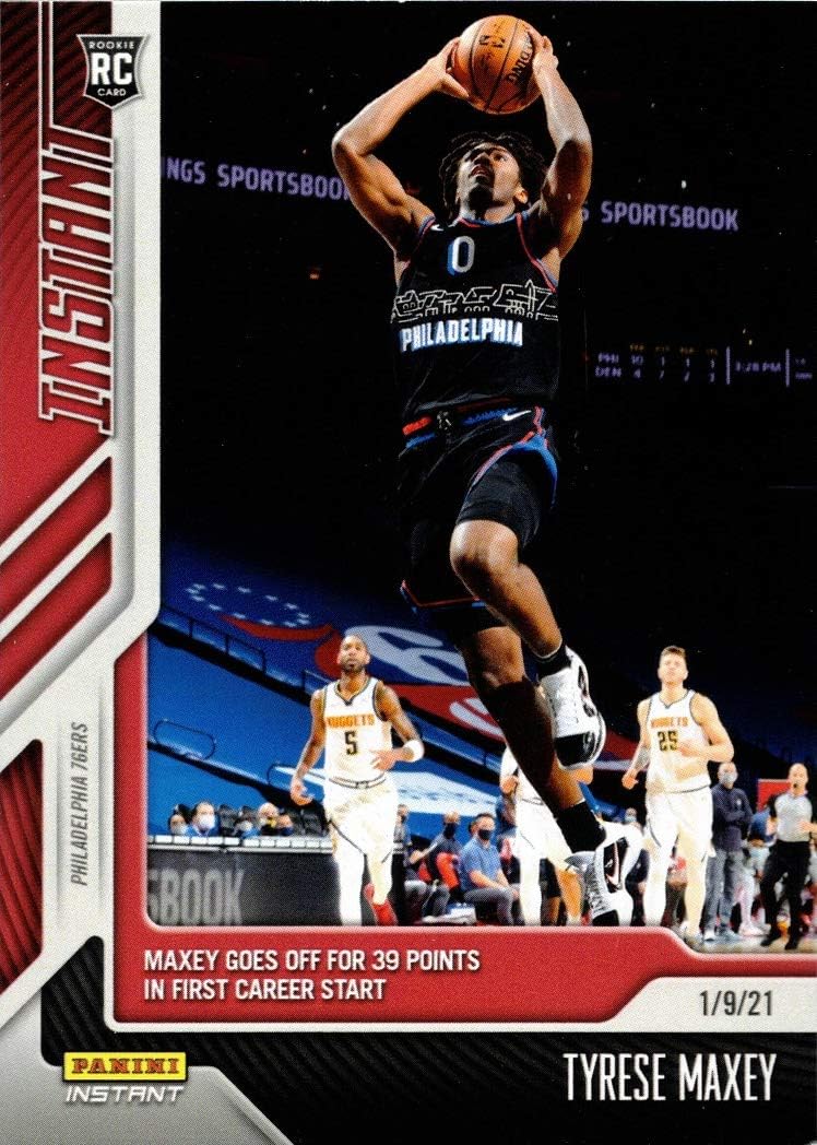 Tyrese Maxey Rookie Card Panini Cards Blog