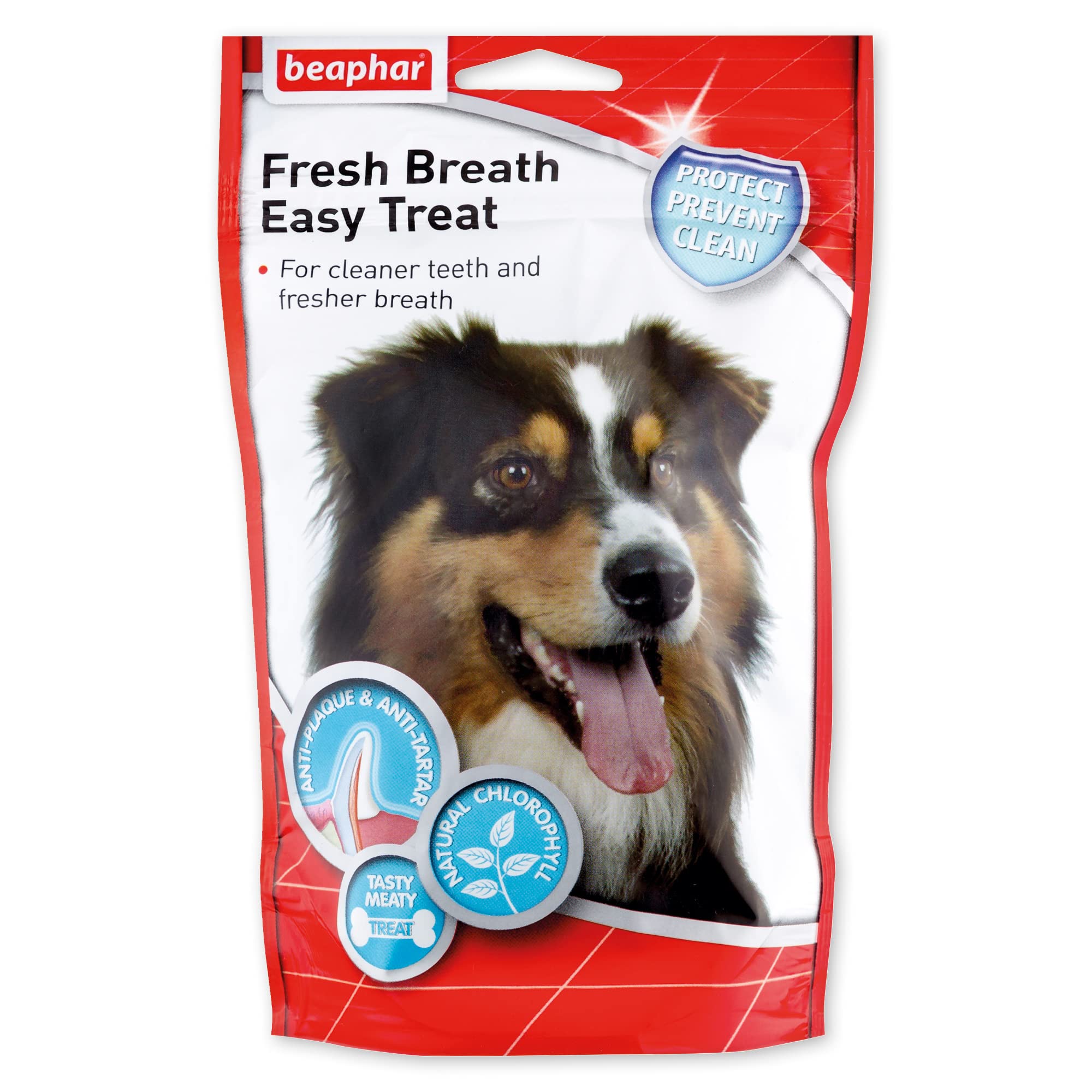 Beaphar - Fresh Breath Easy Treats - Tasty Dental Care For Dogs - For Cleaner Teeth & Fresher Breath - 150g