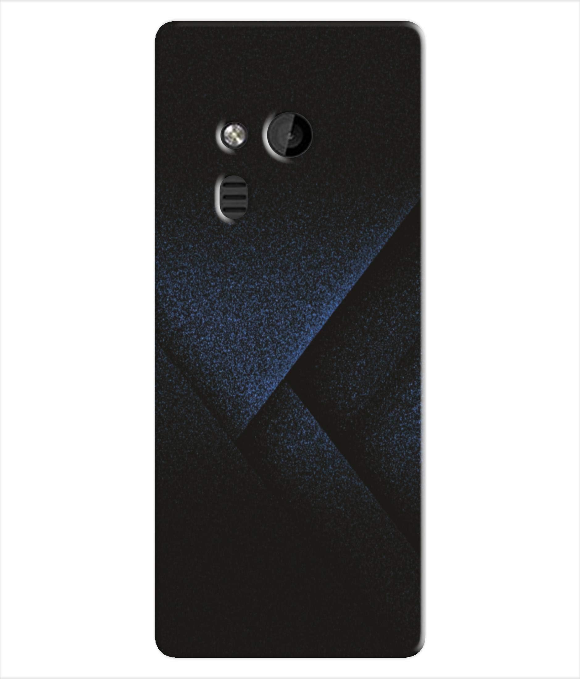Inktree® Printed Designer Silicon Back Case Cover for Nokia 216 - Leather Pattern Design