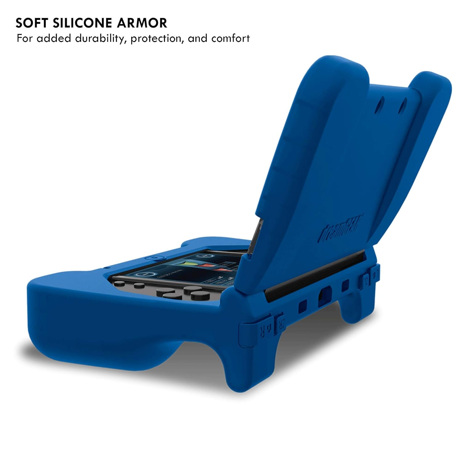 dreamGEAR DG3DSXL-2274 Power Play Kit Accessories: Compatible with Nintendo NEW 3DS XL, 3-In-1 Bundle, Soft Comfort Grip Case, Charging Cable, AC Adapter, Blue: Electronics