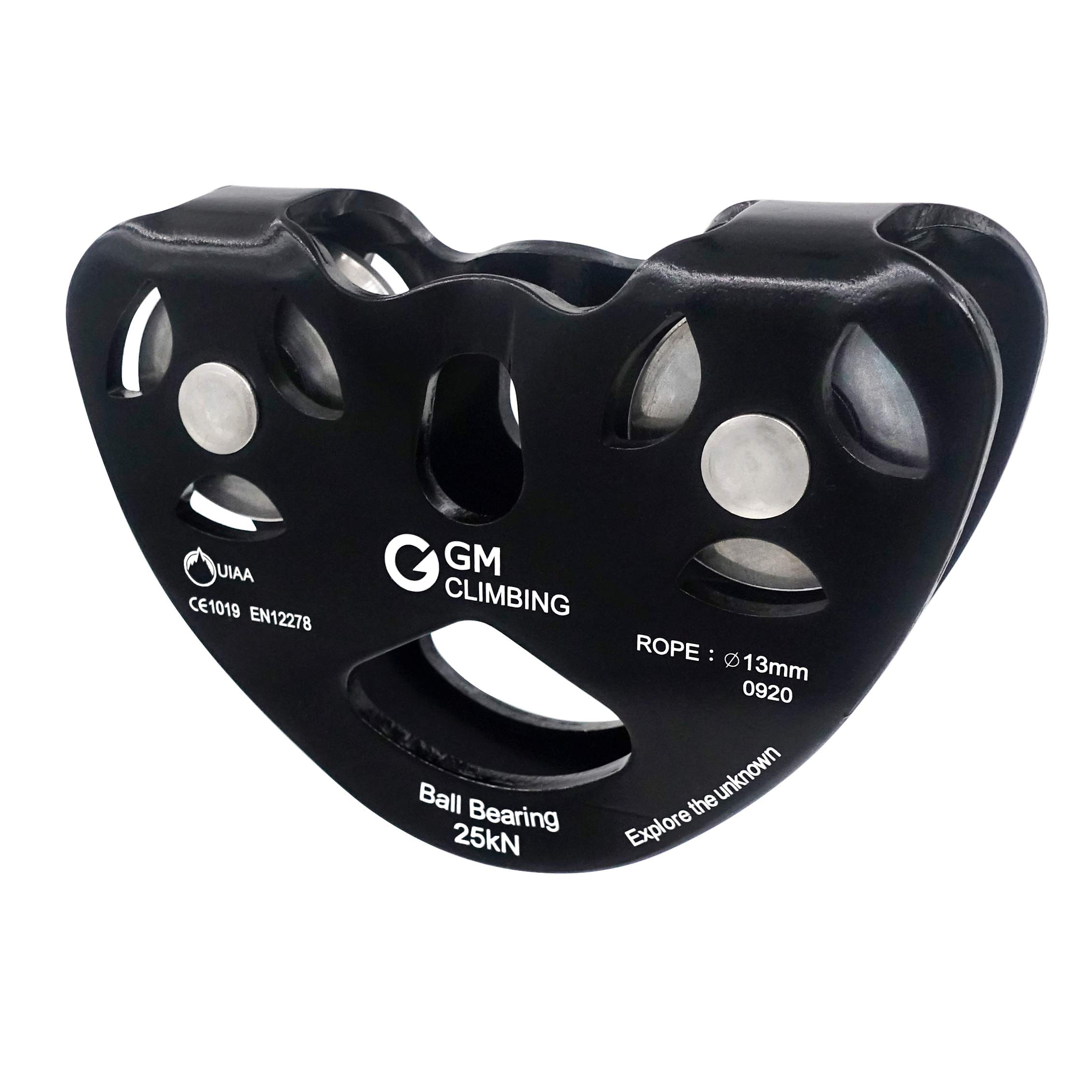 Buy GM CLIMBING Zipline Gears 1/2" Double Speed Trolley Zipline Pulley