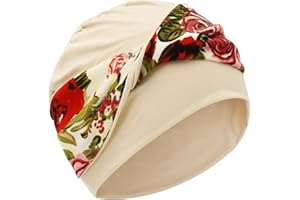 XYIYI Knot Chemo Headwear for Womens Cancer Patients, Stretchy Chemotherapy Headwraps Beanie Hats