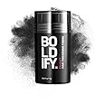 BOLDIFY Hair Fibers (12g) - Fill In Thinning and Fine Hair for an Instantly Fuller, Thicker Look - 14 Shades for Women & Men - Black