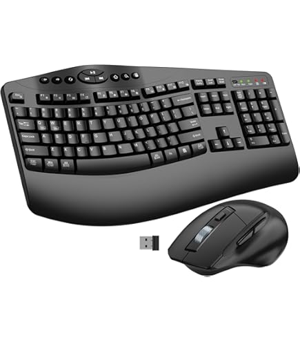 Amazon.com: Logitech K350 Wireless Wave Keyboard with Unifying