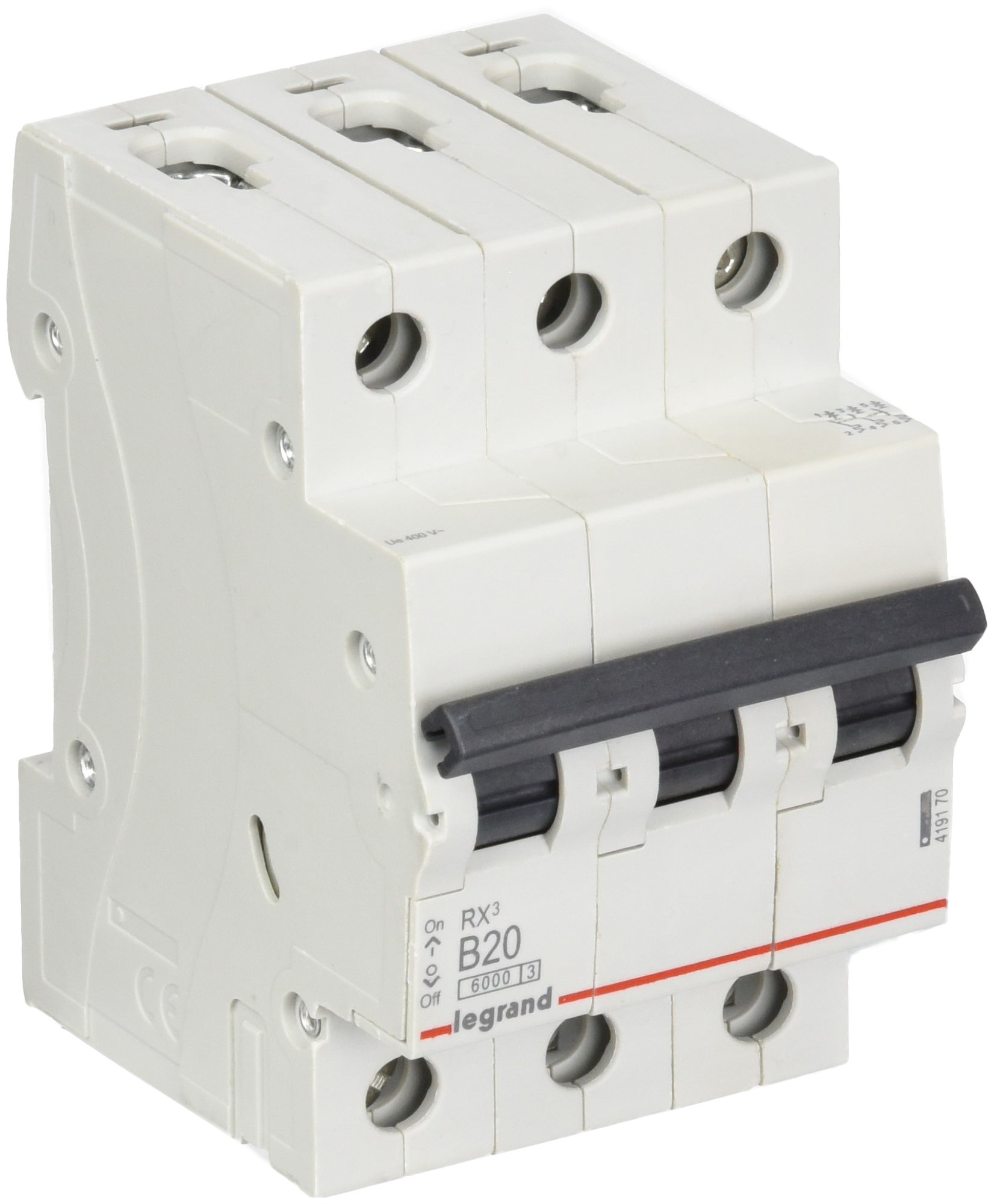 Legrand 419170 RX3 Circuit Breaker B20 A 1P 6KA 3 M