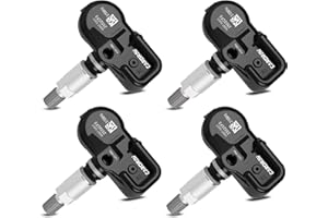CARORAV TPMS Sensor for Toyota, Tire Pressure Monitoring System Sensor fit for Toyota RAV4 Highlander Camry Corolla - Lexus ES GS LS LX Replaces 42607-33021 PMV-107J 4-Pack