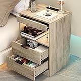 Gadroad LED Nightstand with Charging