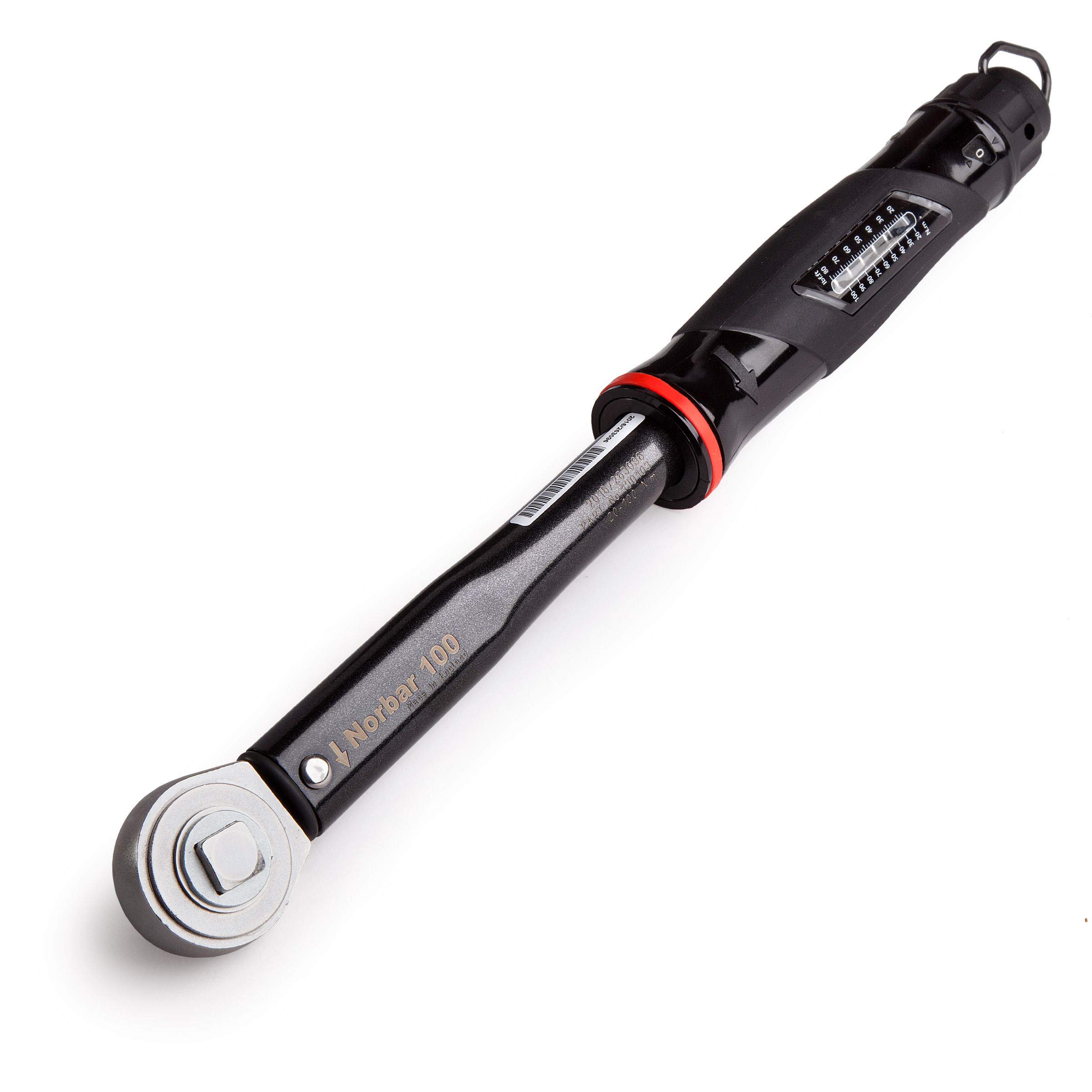 Norbar NorTorque 100 Adjustable Dual Scale Ratchet Torque Wrench 1/ Silver