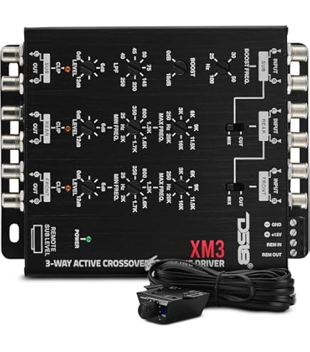 Amazon.com: Cadence Acoustics CXR7 3-Way Electronic Crossover with