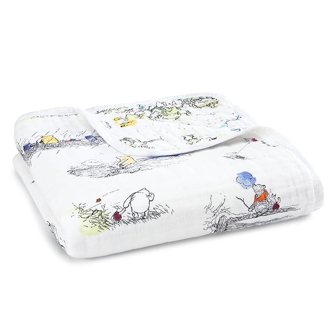 winnie the pooh muslin swaddle
