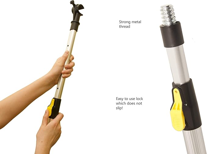 Amazon De Winhux Teleskop Bedienungsstange Teleskopstange Fensterstange Zum Offnen Und Schliessen