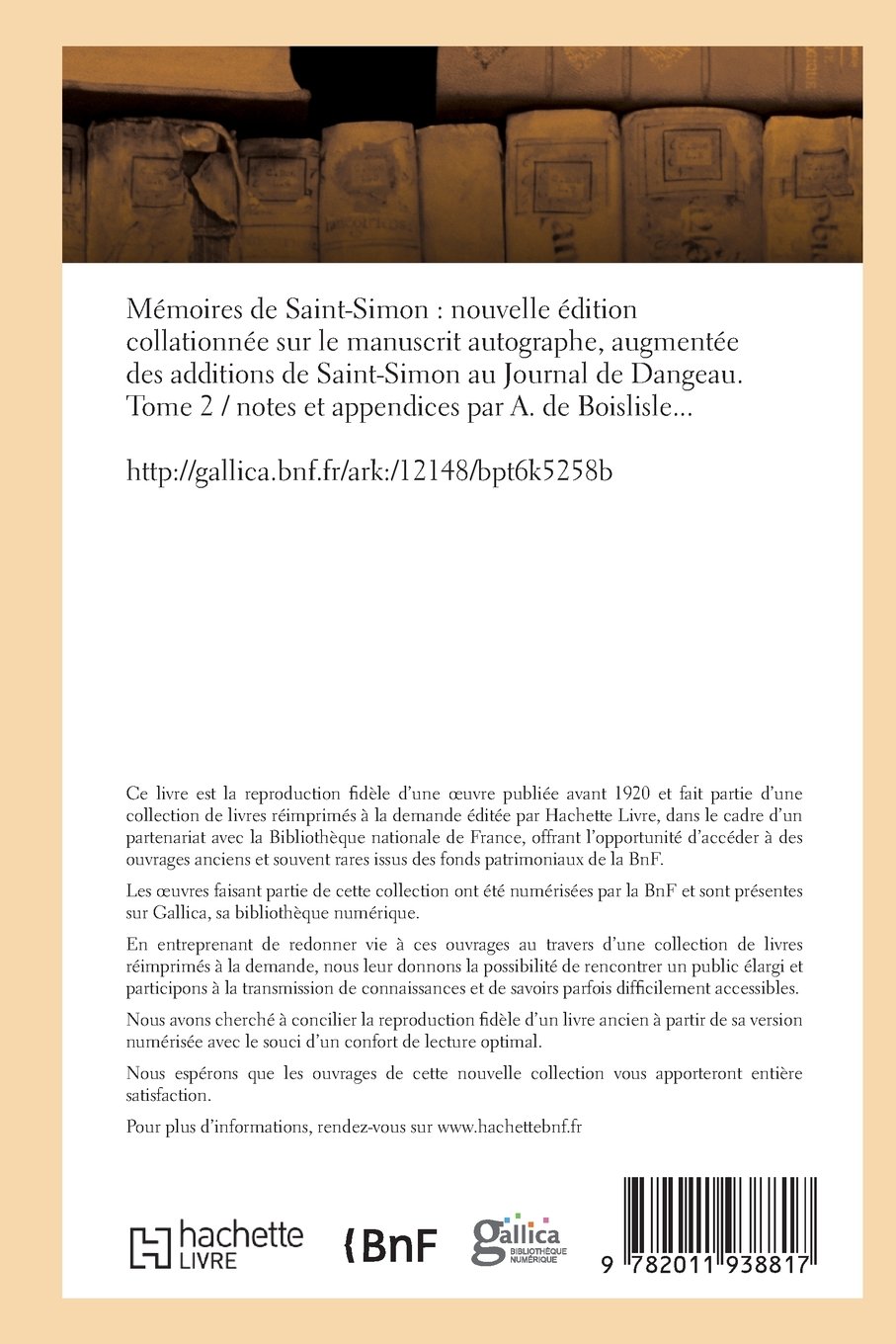 Amazonfr Mémoires De Saint Simon édition Collationnée Sur - 