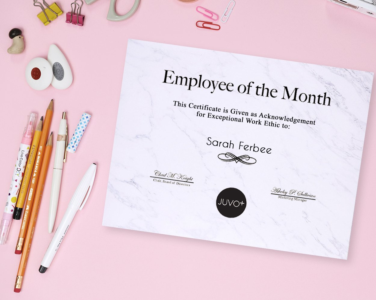 48 Pack Marble Stationery Paper - Letterhead - Decorative Design Paper - Double Sided - Printer Friendly, 8.5 x 11 Inch Letter Size Sheets