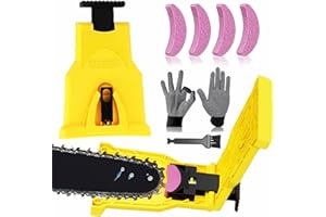 OMCCHK Chain saw sharpener, for 12-22 inch two-hole chain saw blade, portable fast chain saw sharpener, universal chain saw blade sharpener