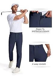 Willit Mens Golf Pants Stretch Dress Pants Quick