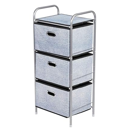 Lyrlody Chest Of Drawers 3 Drawer Storage Unit Fabric Storage