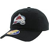 ZHATS NHL Unisex Kids NHL Officially Licensed Youth Adjustable Hat Scholarship Icon Black