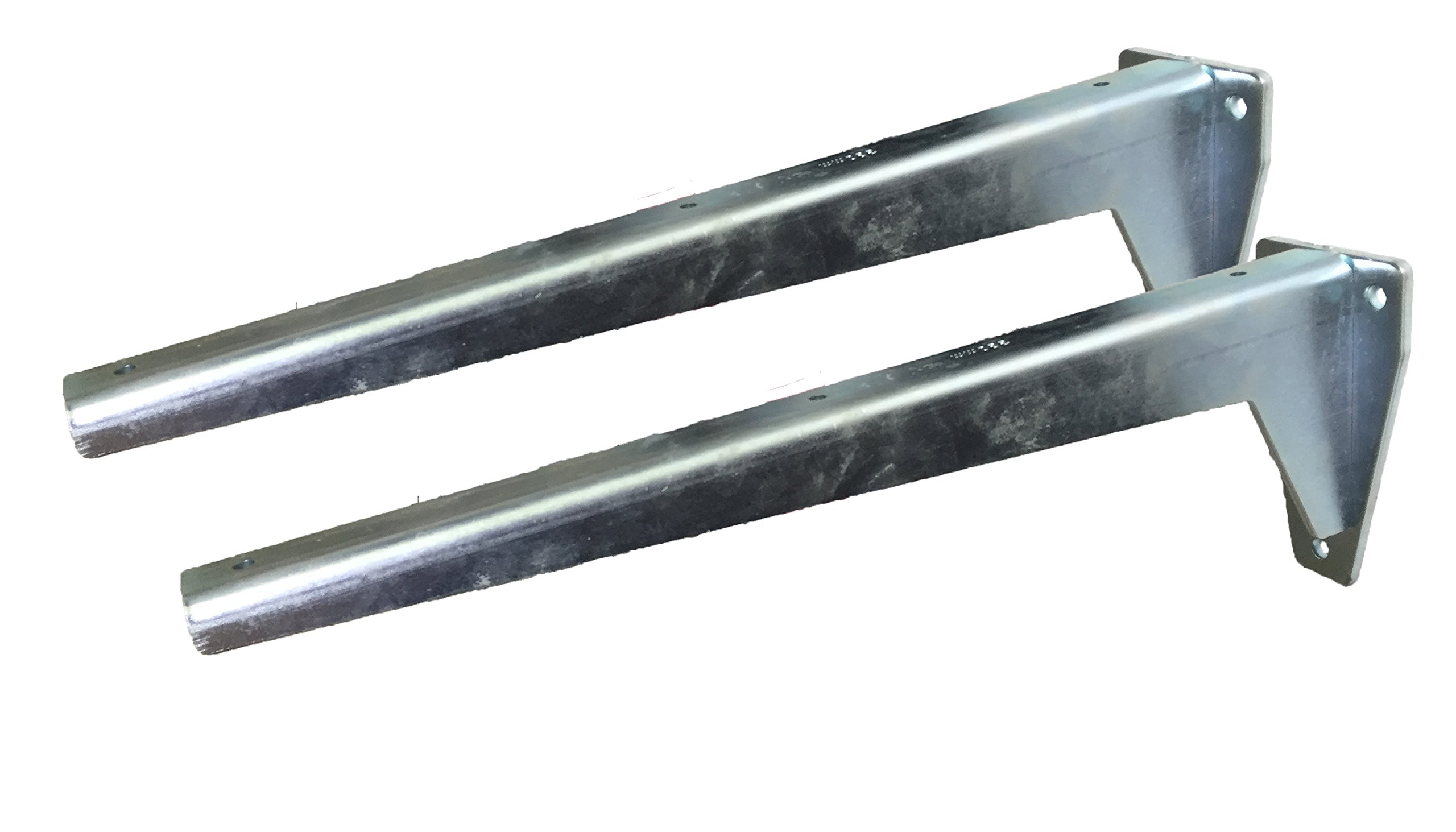Sunload Shelf Support Heavy Duty Bracket L Profile Console Galvanised Steel (2 x 380 mm)