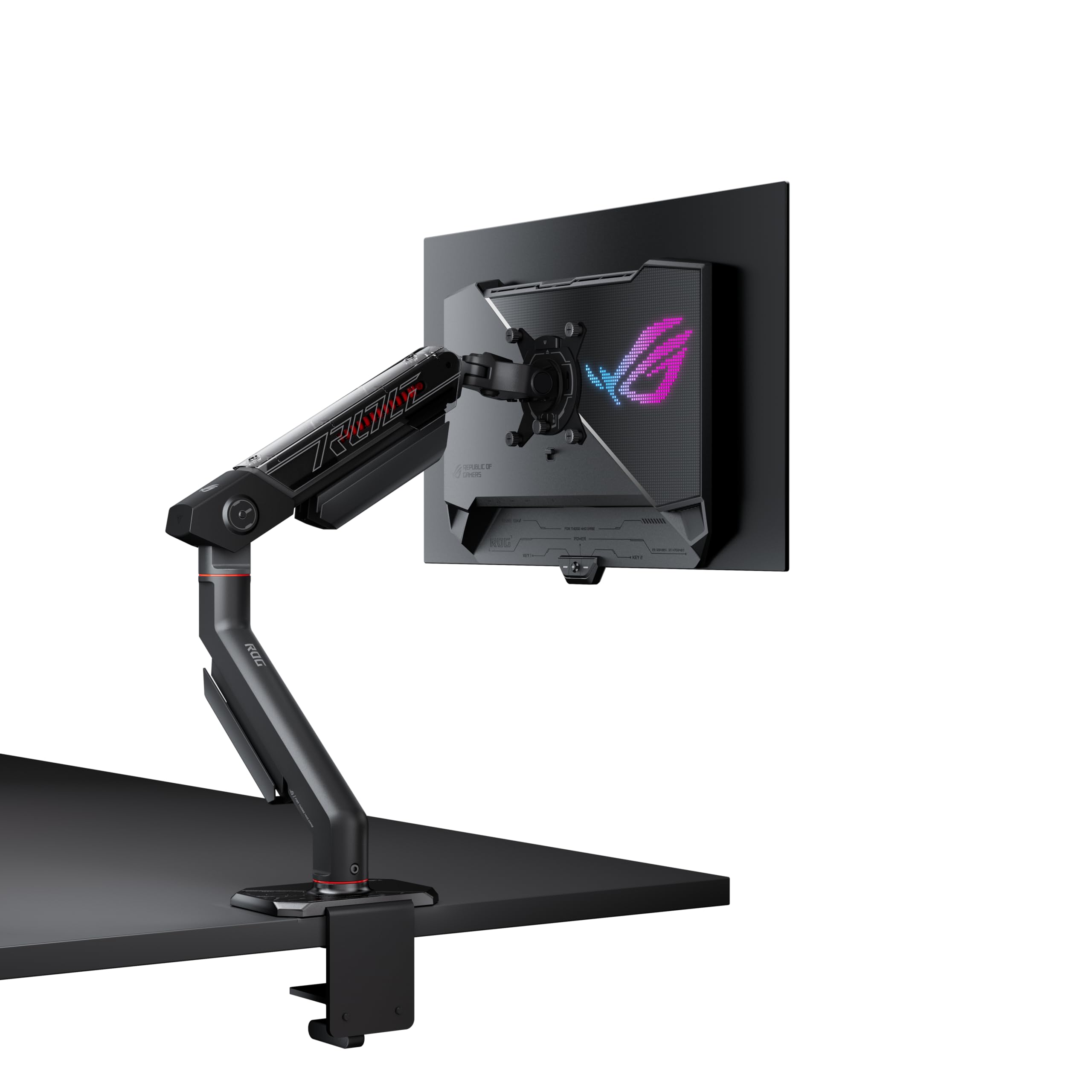 ASUS ROG Swift 27” (26.5” viewable) 1440P OLED DSC Gaming Monitor (PG27AQDM-R) - QHD (2560x1440) 240Hz, 0.03ms, G-SYNC Compatible, 99% DCI-P3, True 10-bit, Monitor Arm Included, 3 yr Warranty