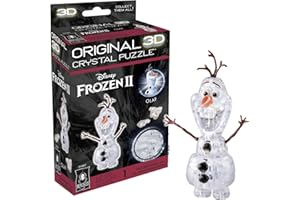 BePuzzled | Disney Olaf Original 3D Crystal Puzzle, Ages 12 and Up