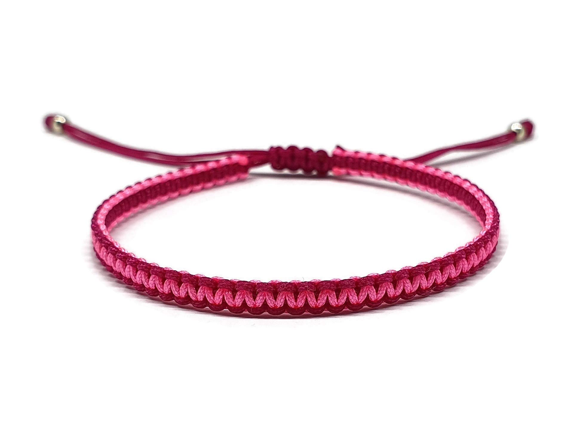 MYSTIC JEWELS - Macrame Bracelet - Thread Kabbalah with 2 colors, Amulet, Evil Eye Protection, Good Luck, Good Luck, Estándar