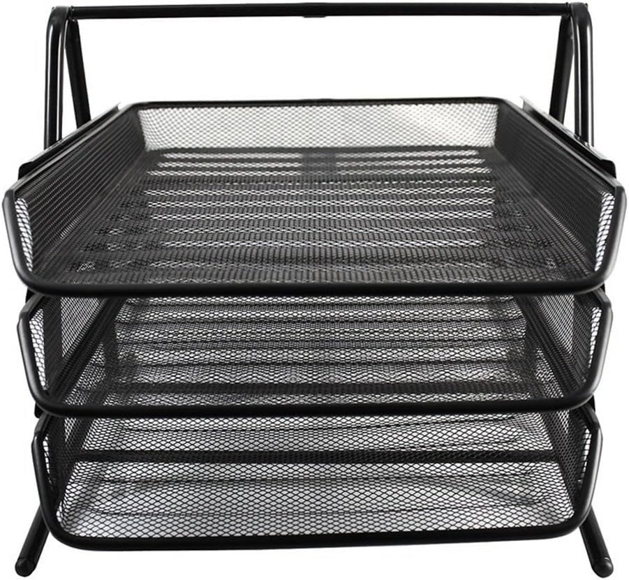 SUPRIEE Archivador Portátil Tres Capas Titular del Archivo de Datos