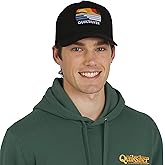 Quiksilver Men's Premium Cotton Adjustable Snap Back Logo Baseball Cap