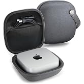 Spigen Klasden Pouch for Mac mini M6/M4, M5/M4 Pro (2026) | Portable Travel Storage Case - Charcoal Gray