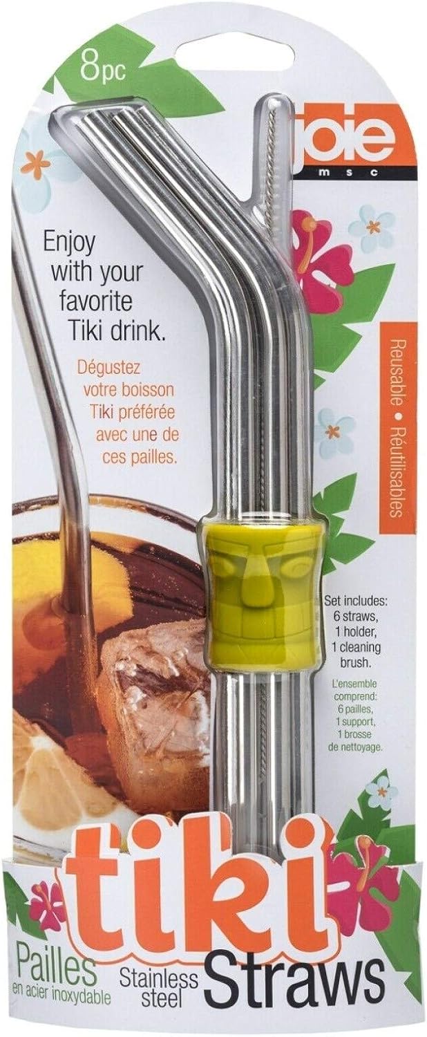 Joie 16155 Straw-16155 Straw, Stainless Steel, Green
