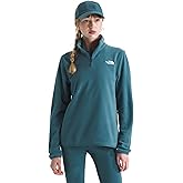 THE NORTH FACE Women's Glacier Fleece Quarter Zip Jacket | Pullover With Zip Pockets & Stretch on Collar, Cuffs & Hem