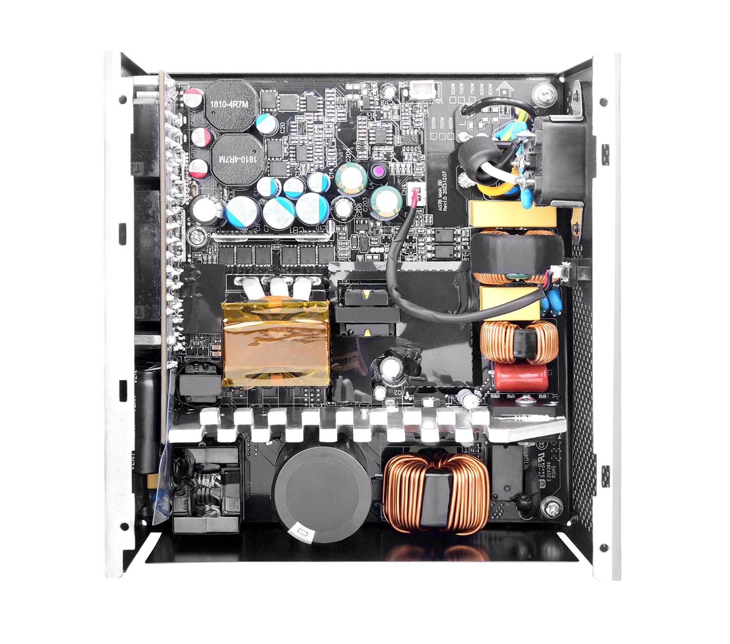 Germanium Pro 850W Power Supply | RGB | ATX 3.1 | Gen 5.1 12V-2x6 Connection | Ultra-Quiet Smart Zero Function | 80Plus Gold | Modular 5
