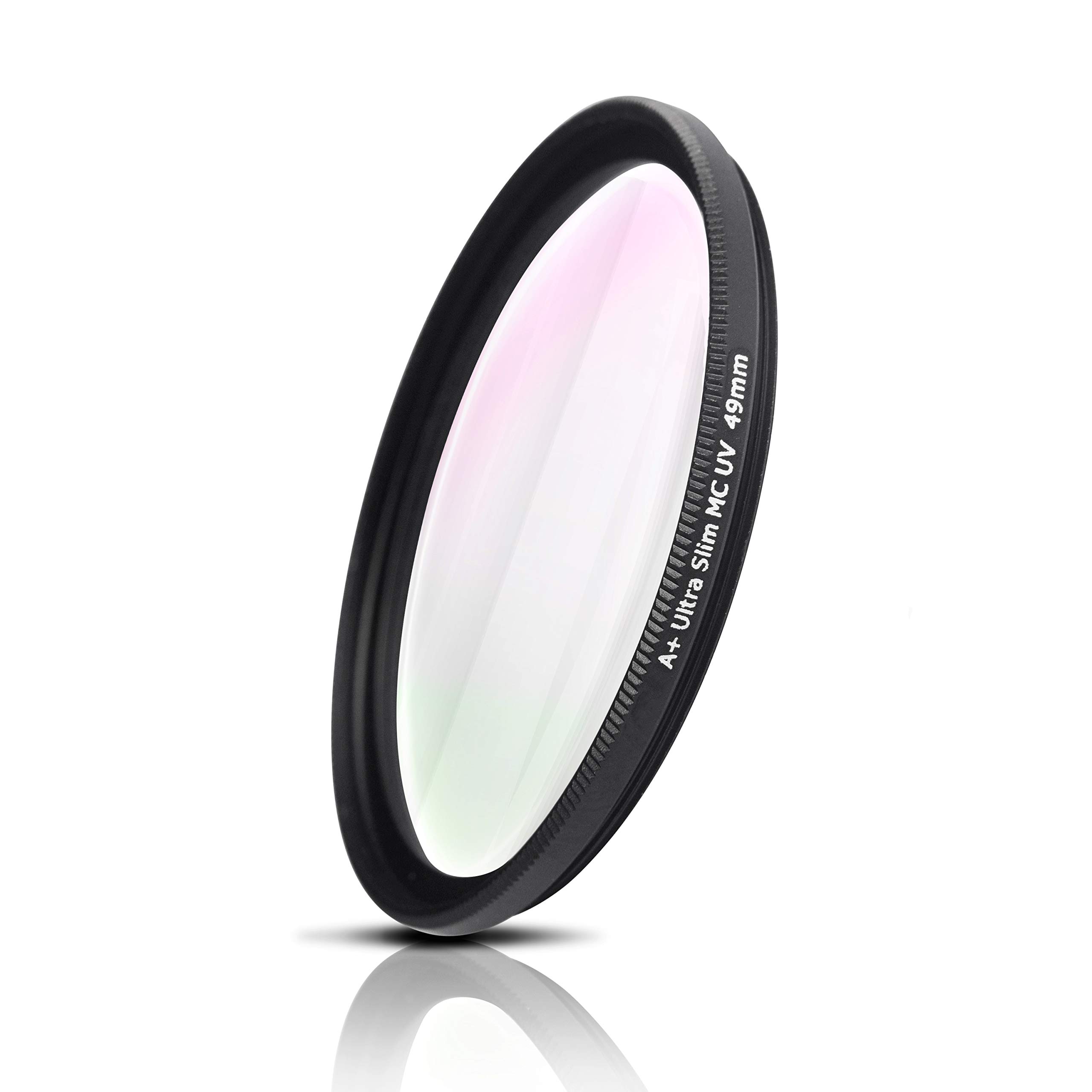 UV Protection Photography Filter for Camera Lenses, MRC12, Optical Glas from Japan, Nano Coatings, Ultra-Slim, Weather-Sealed. Compatibele with Canon Sony Nikon Fujifilm Olympus Sigma Tamron (49mm)