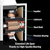 ARCTIC Freezer 36 A-RGB CPU Cooler Push-Pull 120mm Fans ARGB 4 Heatpipes view 9